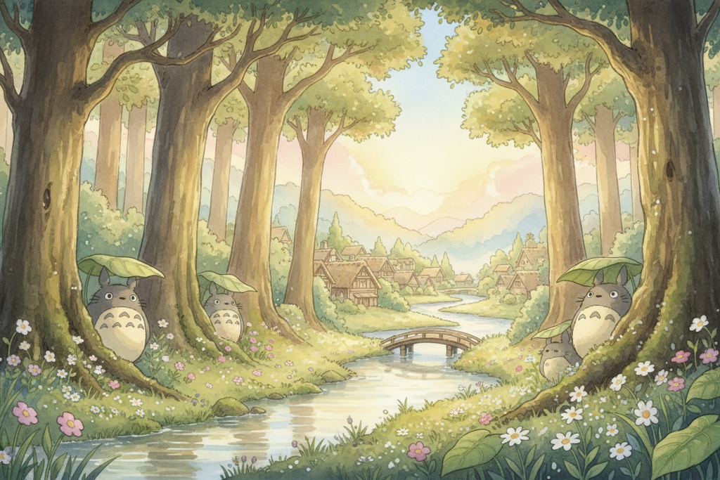Ghibli and Nature: The Environmental Vision at the Heart of Every Film