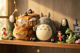 Ghibli Figurines and Flocking: The Art of the Display Piece