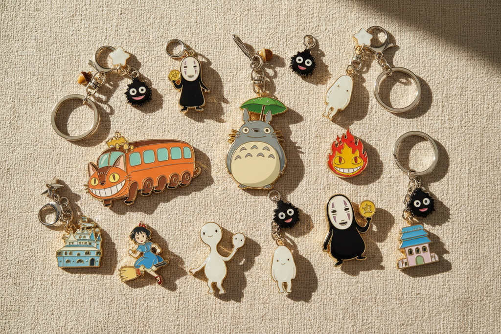 Ghibli Keychains and Accessories: Small Pieces of Magic for Every Day