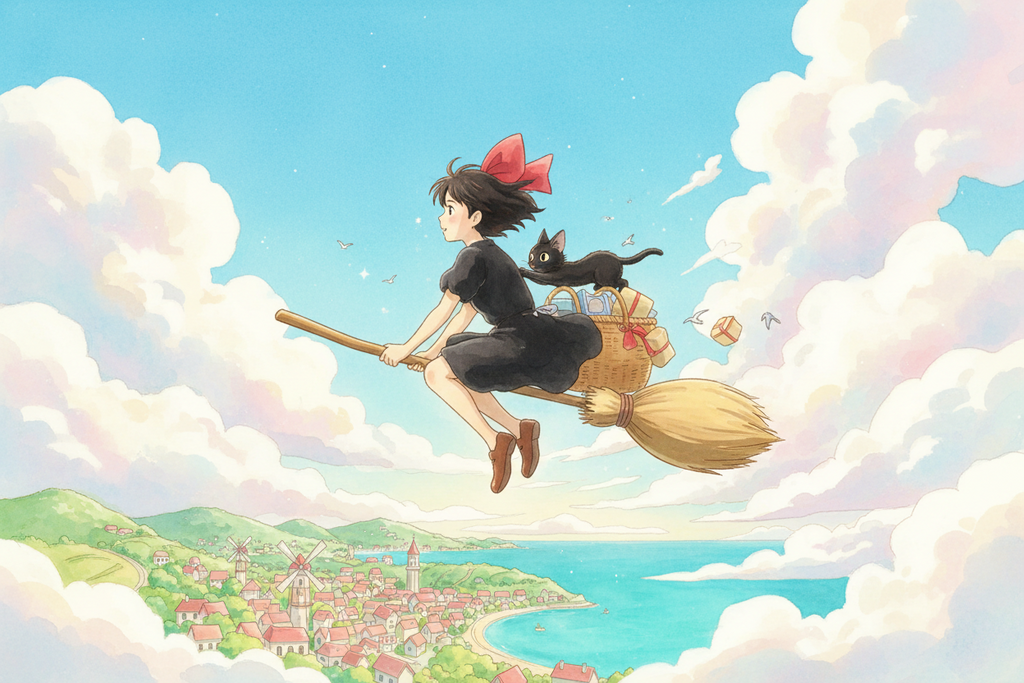 Kiki's Delivery Service: Miyazaki's Ode to Independence and Growing Up
