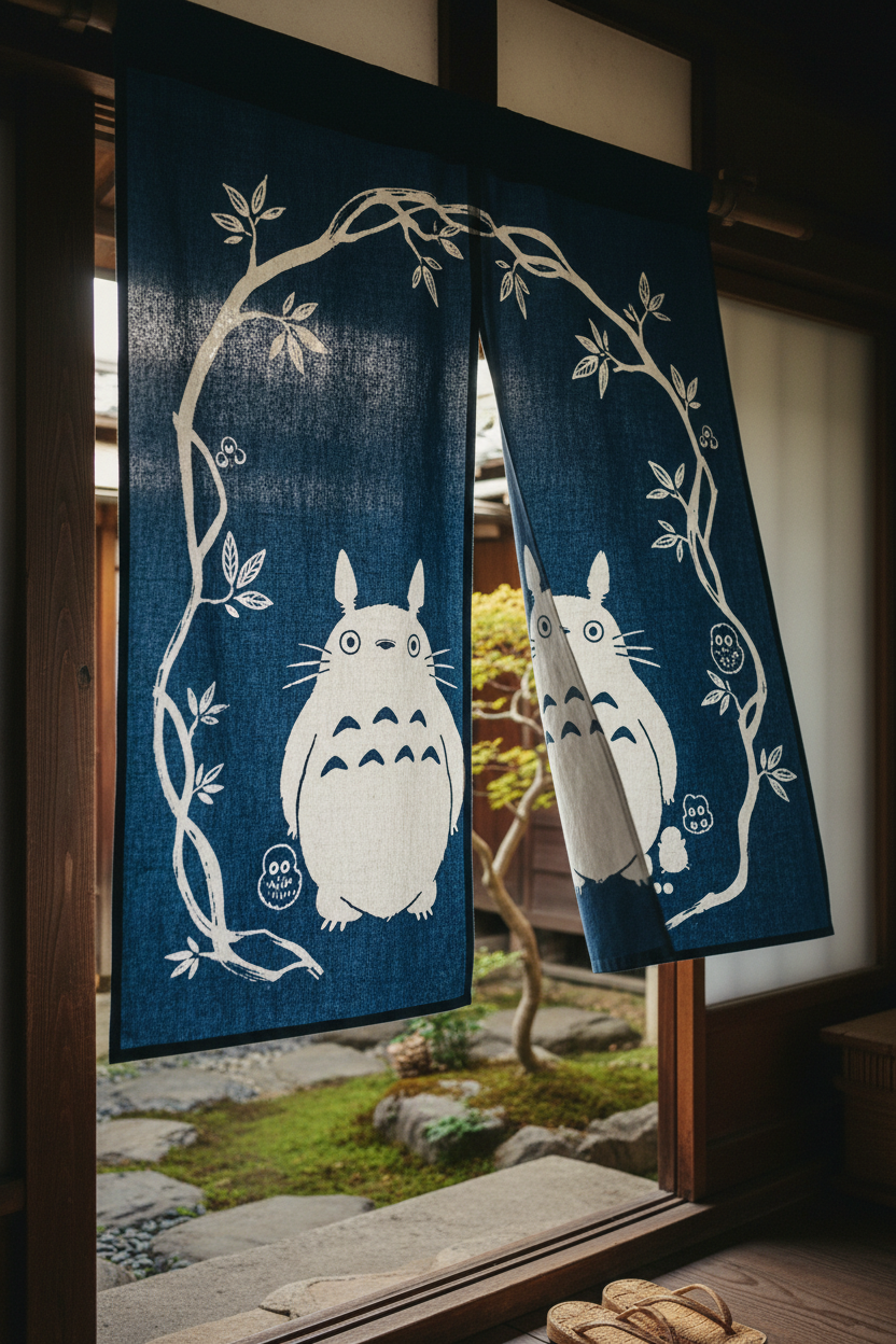What Is a Noren? The Japanese Curtain Tradition Behind Our Ghibli Collection