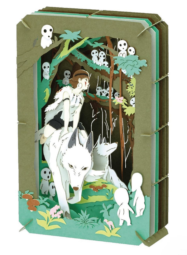 Princess Mononoke paper theater model kit box packaging