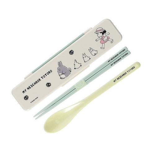 Totoro Aqua cutlery set
