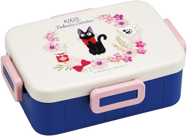 Kiki bento box 650ml front view with Kiki's Delivery Service design