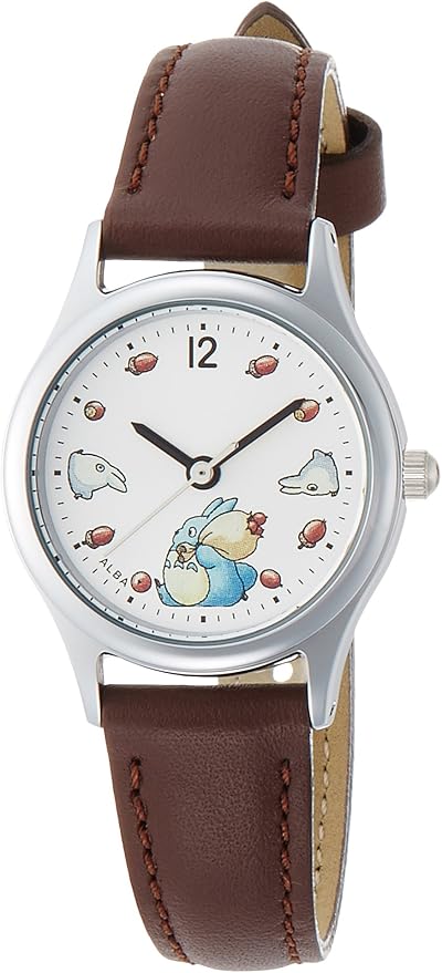 Totoro Alba Seiko watch dial with Totoro design