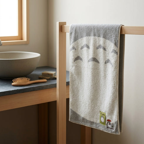 Totoro face towel Totoro's Belly