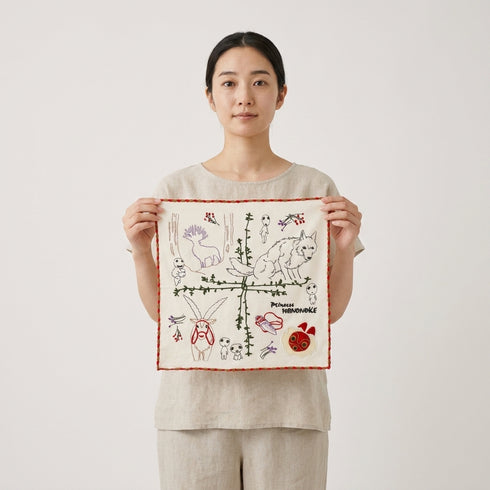 Princess Mononoke mini towel Forest of the Deer God