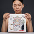 Spirited Away hand towel, back view – Studio Ghibli