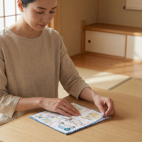 Laputa Castle in the Sky mini towel