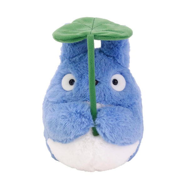 Chu Totoro Happa blue limited edition plush front view