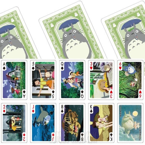 Totoro playing cards