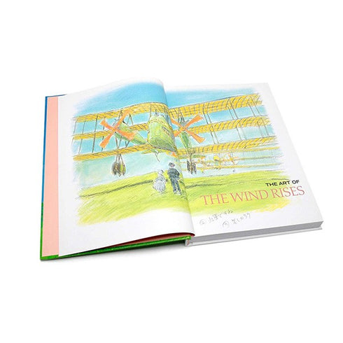 The wind rises artbook