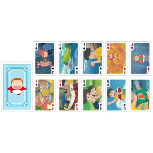 Ponyo playing cards