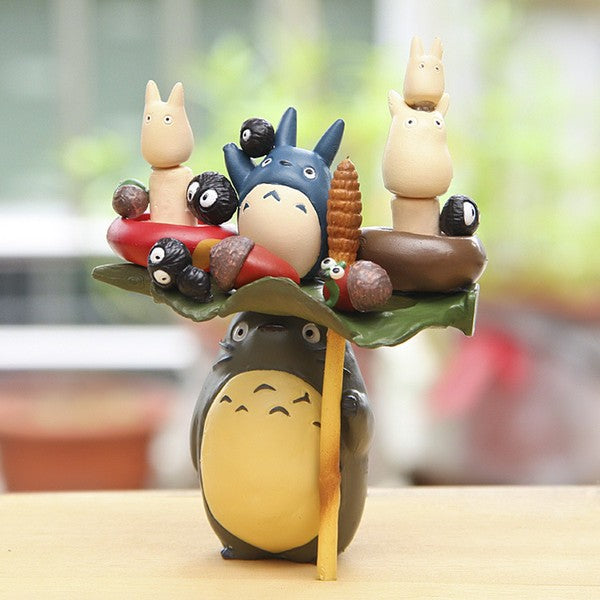 Totoro darake figurines